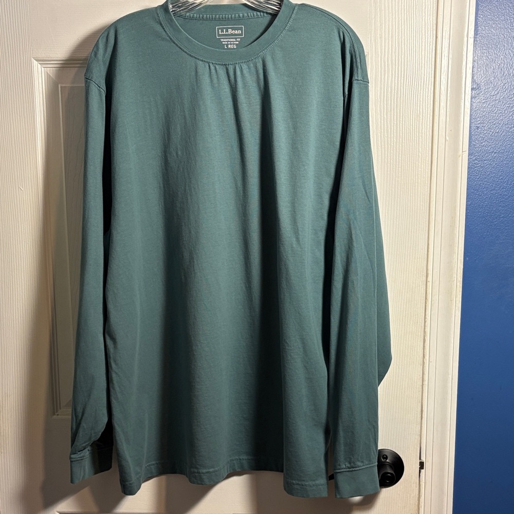 L.L. Bean Men's Long Sleeve Tee Large